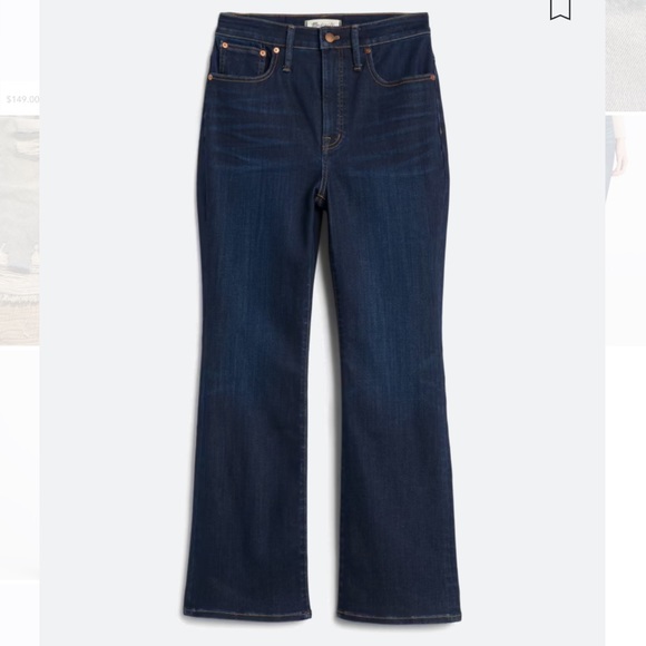EUC Madewell Cali Demi Boot Curvy Jean Eco Edition - Picture 1 of 5